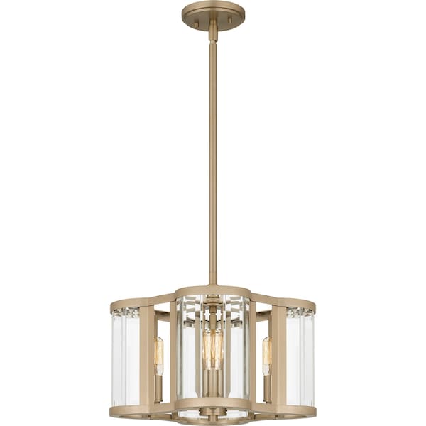 Quoizel Pendant Pendant 4 Lights Bronze Gold QP6193BGD - main